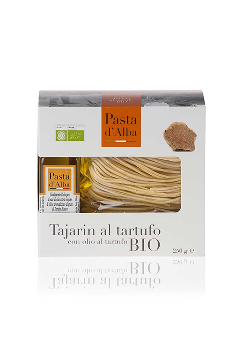 Tajarin al Tartufo con olio extravergine di oliva al Tarfufo bianco d'Alba